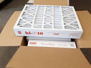 NEW Case of (6) Purolator hi-E40 Air Filters 18 x 24 x 4