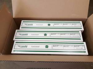 New Case of (3) Camfil Air Filters 25 x 20 x 4 - MERV 14