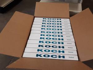 NEW Case of (12) KOCH Air Filters 18 x 24 x 2 - MERV 8