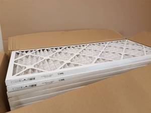 NEW Case of (8) Flanders Air Filters 12 x 30 x 1
