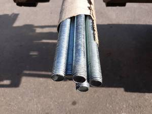 Lot of 30 34-10 Threaded Ready Rod - Each Rod is 6 Long