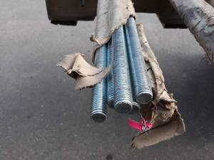 Lot of 30 34-10 Threaded Ready Rod - Each Rod is 6 Long