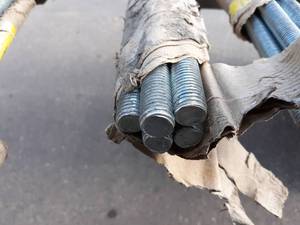 Lot of 30 34-10 Threaded Ready Rod - Each Rod is 6 Long