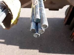 Lot of 30 34-10 Threaded Ready Rod - Each Rod is 6 Long