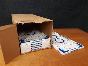 Lot of (6) Purolator 12 x 24 x 1 MERV 8 Air Filters