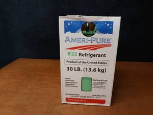 NEW 30 LB Net Weight R22 Tank of Refrigerant