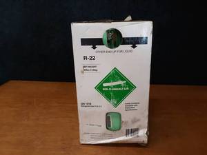 NEW 30 LB Net Weight R22 Tank of Refrigerant