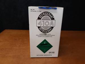 NEW 25 LB Net Weight R410A Tank of Refrigerant