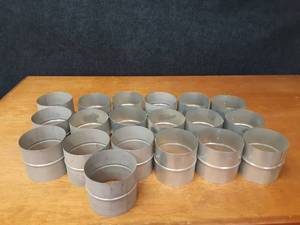 Lot of (19) 5 Galvanized Air Duct Couplers