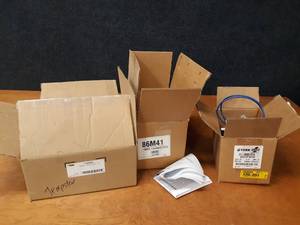 NEW York Booster Motor Part No. S1-7990317PA, Low Ambient Kit Part No. 86M41 (Wire Harness Only) & Impeller Kit Part No. 1149307