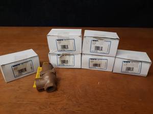 Lot of (6) Watts Pressure Relief Valves