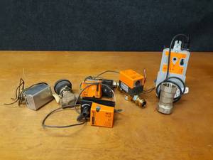 Lot of HVAC Valves and Actuators