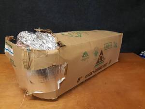 Atco 6 x 25 Flexible Duct w Silver Jacket