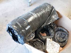 Box of (9) Rolls of 8 up to 12 Insulated Duct Sleeves
