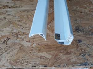 Lot of (8) Steel 1 x 1 x 96 Angle Pieces - 116 Thick