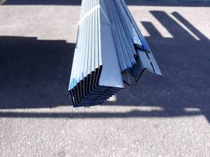 Lot of (16) 1 Galvanized Angle Rectangle Duct Drive Slips 1 x 1 x 10