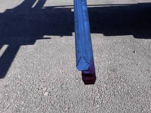 Lot of (11) 1 Galvanized Rectangle Duct Drive Slips 1 x 10
