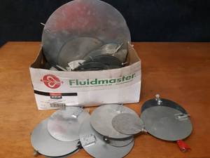 Large Lot of Galvanized Dampers 3-12 up to 16