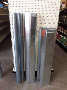 Lot of (4) 6 x 60, 7 x 60 Oval Air Duct Pipe