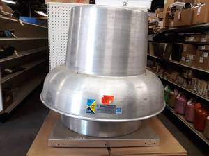 PennBarry Downblast Belt Drive Exhaust Fan 12hp 3-Phase - Never Installed