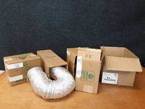 Large Lot of Flexible Air Duct 7, 6, 5 & 4