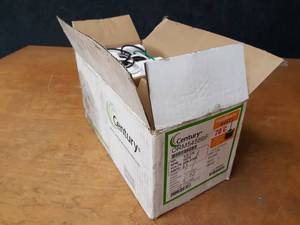 lot 1551 image: NEW Century Electric Motor - 16 to 13 HP - 1 Phase
