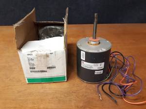 lot 1569 image: NEW US Motors Electric Motor - 34 HP - 1 Phase