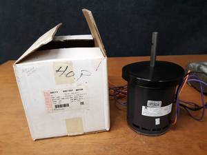 lot 1585 image: NEW Emerson Electric Motor - 1 HP - 1 Phase