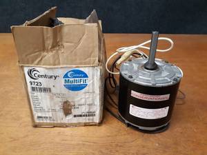 lot 1594 image: NEW Century Electric Motor - 14 to 16 HP - 1 Phase