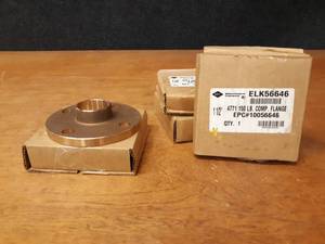 lot 1637 image: (4) EPC 1-12 Brass 1-12 Comp. Flange
