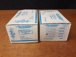 lot 1639 image: (2) Webstone Isolator Circulating Pump Installation Kits 1-14