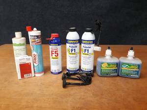 lot 1642 image: Fernox Central Heating Protector, Bio Charge, Sewer Tracing Dye and More