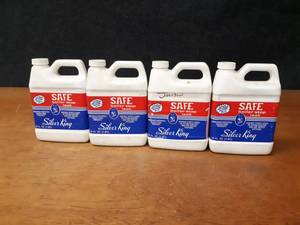 lot 1643 image: 4 Quarts Silver King Boiler Stop Leak