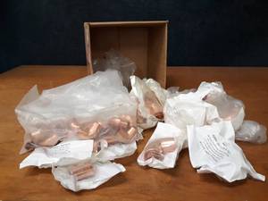 lot 1678 image: Large Lot of 40 Copper Pipe Fittings Cleaned for Oxygen Service
