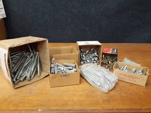 lot 1701 image: 12 x 6 Bolts, Threaded Rod Anchors and More
