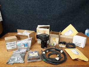 lot 1716 image: Large Lot of HVAC Parts - Valves, Blower Motor, Time Delay Kit and More