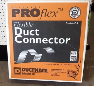 lot 1729 image: NEW Roll of ProFlex Duct Connector 100 - Part No. PFC3VSGA