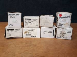 lot 1737 image: Lot of (8) Thermostatic Expansion Valves - Parker, Sporlan