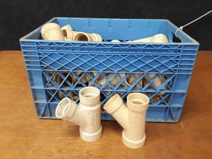lot 1751 image: Lot of (25) 1-12 x 1-12 x 2 PVC DWV Wyes