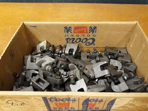 lot 1828 image: Lot of (82) 58 Beam Clamps