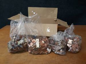 lot 1849 image: Large Lot of 12, 34 & 1 Strut Pipe Clamps