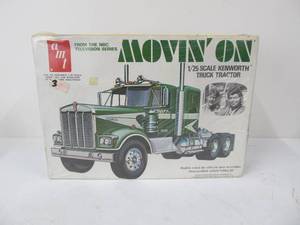 lot 8 image: Vintage AMT Movin On Kenworth Truck Tractor