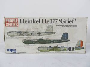 lot 22 image: Vintage MPC Profile Series Heinkel He177 Grief