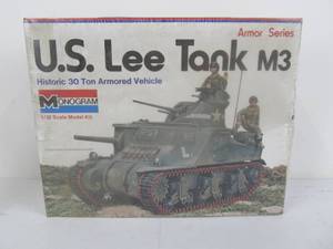 lot 23 image: Vintage Monogram US Lee Tank M3