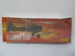 lot 26 image: Vintage Aurora SE-5 British Scout