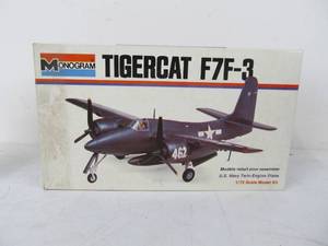 lot 50 image: Vintage Monogram Tigercat F7F-3