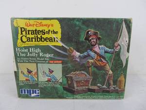 lot 53 image: Vintage MPC Disney Pirates of The Caribbean Hoist High the Jolly Roger