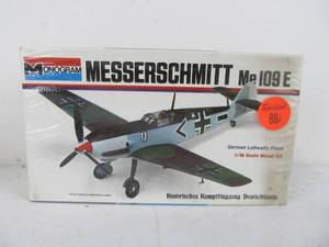 lot 71 image: Vintage Monogram Messerschmitt 109 E