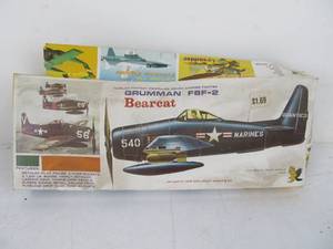 lot 75 image: Vintage Hawk Grumman F8F-2