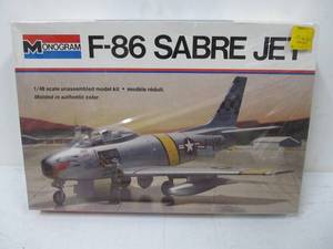 lot 92 image: Vintage Monogram F-86 Sabre Jet
